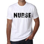 Mens Tee Shirt Vintage T Shirt Nurse X-Small White - White / Xs - Casual