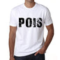 Mens Tee Shirt Vintage T Shirt Pois X-Small White 00560 - White / Xs - Casual