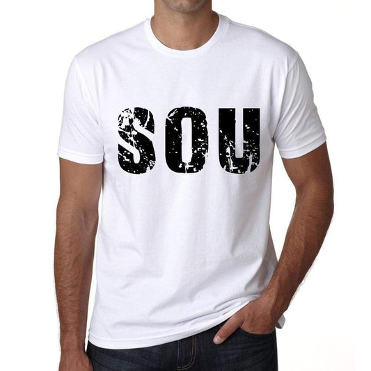 Mens Tee Shirt Vintage T Shirt Sou X-Small White 00559 - White / Xs - Casual