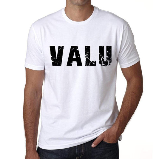 Mens Tee Shirt Vintage T Shirt Valu X-Small White 00560 - White / Xs - Casual