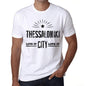 Mens Vintage Tee Shirt Graphic T Shirt Live It Love It Thessaloniki White - White / Xs / Cotton - T-Shirt