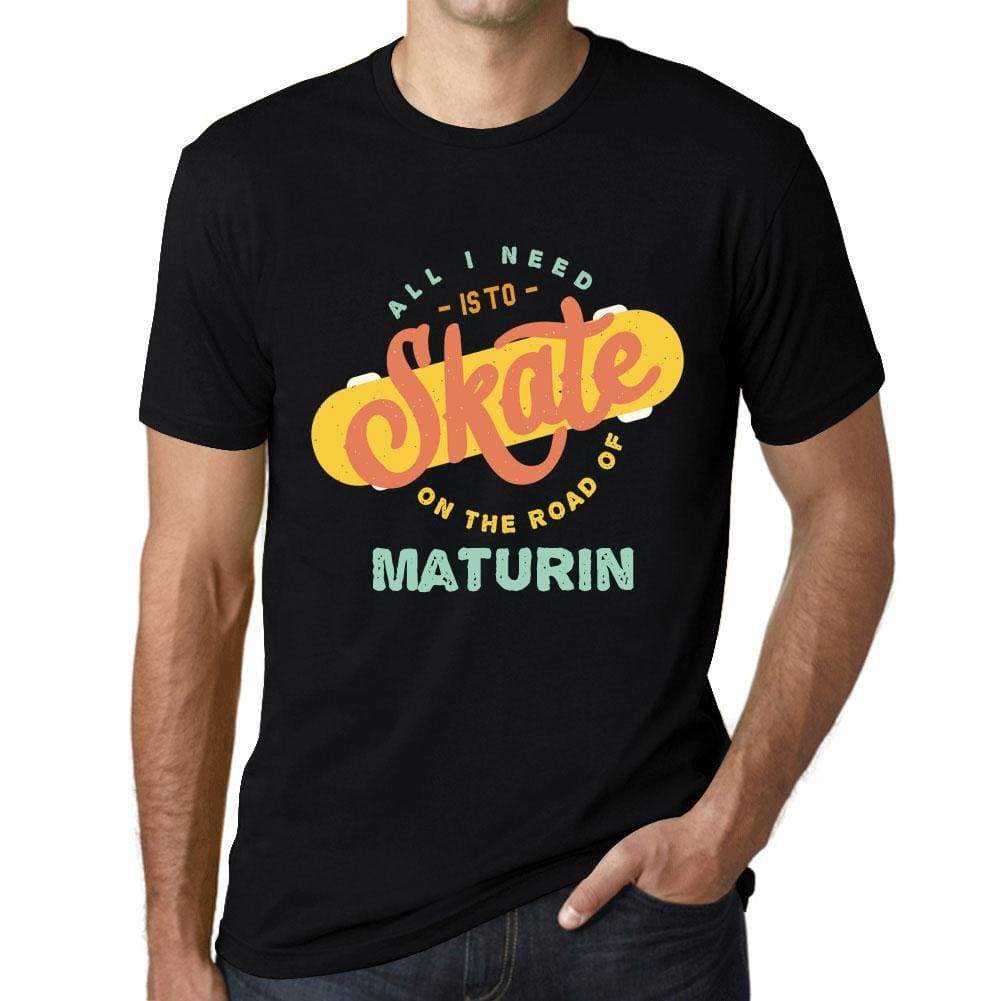 Mens Vintage Tee Shirt Graphic T Shirt Maturin Black - Black / Xs / Cotton - T-Shirt