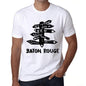 Mens Vintage Tee Shirt Graphic T Shirt Time For New Advantures Baton Rouge White - White / Xs / Cotton - T-Shirt