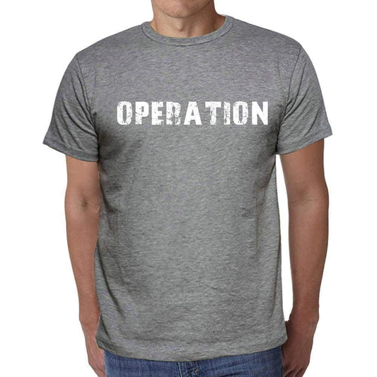 Operation Mens Short Sleeve Round Neck T-Shirt 00035 - Casual