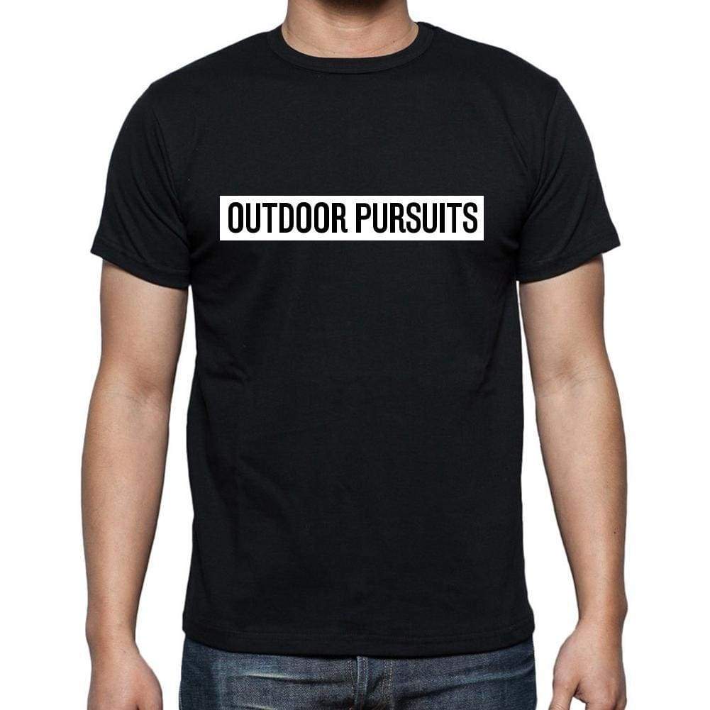 Outdoor Pursuits T Shirt Mens T-Shirt Occupation S Size Black Cotton - T-Shirt