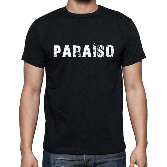 Para­so Mens Short Sleeve Round Neck T-Shirt - Casual