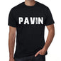 Pavin Mens Retro T Shirt Black Birthday Gift 00553 - Black / Xs - Casual