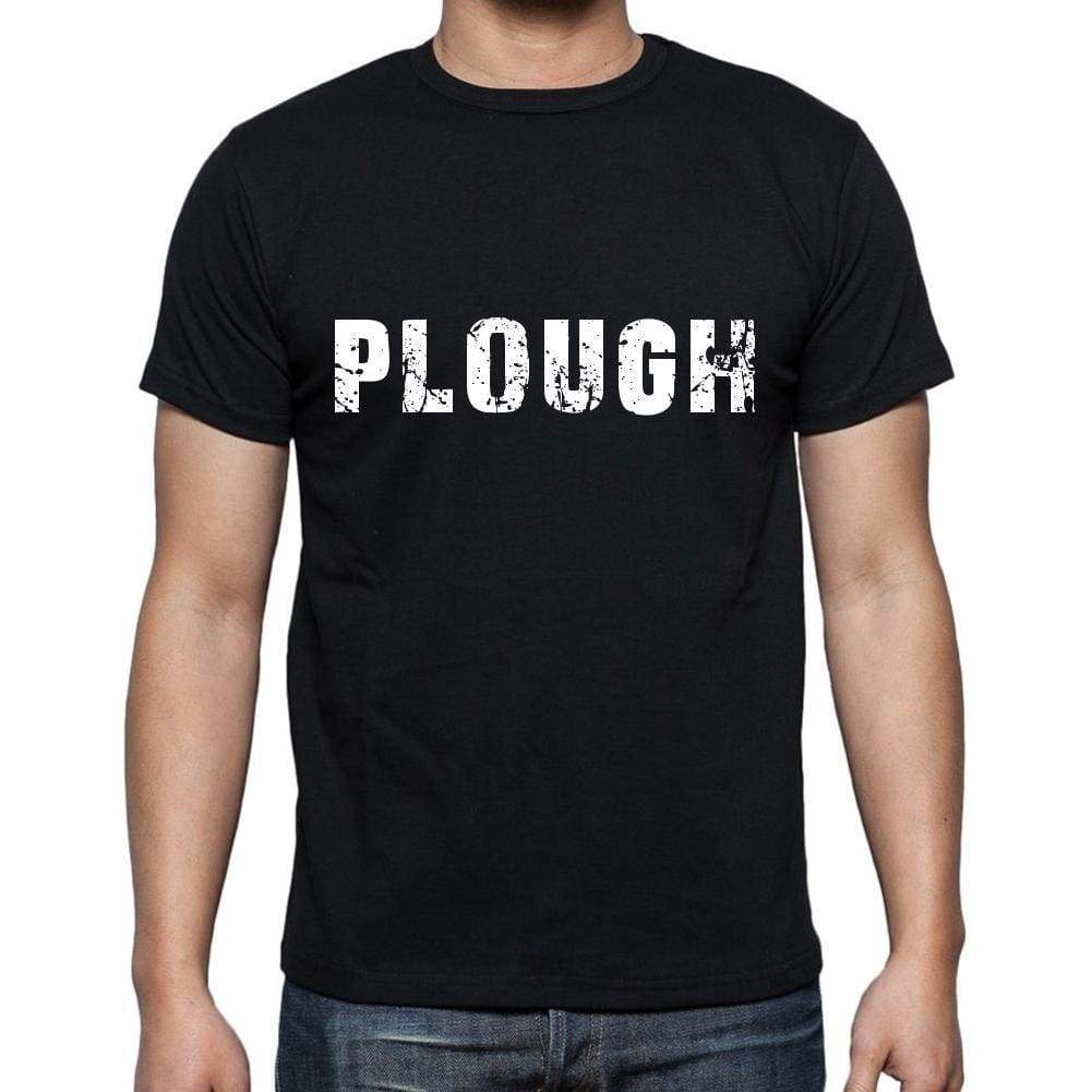 plough ,Men's Short Sleeve Round Neck T-shirt 00004 - Ultrabasic