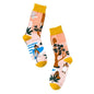 Hip-hop Socks Women Autumn Cotton Cartoon Pattern Print Middle Tube Sox Breathable Personality Street Socks Adult Slim