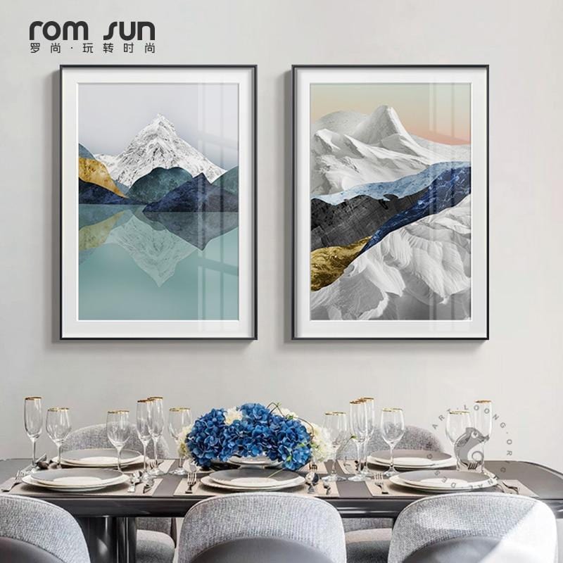 Modern Mountains All kinds Canvas Painting posters art cuadros decoracion dormitorio and prints wall pictures for living room