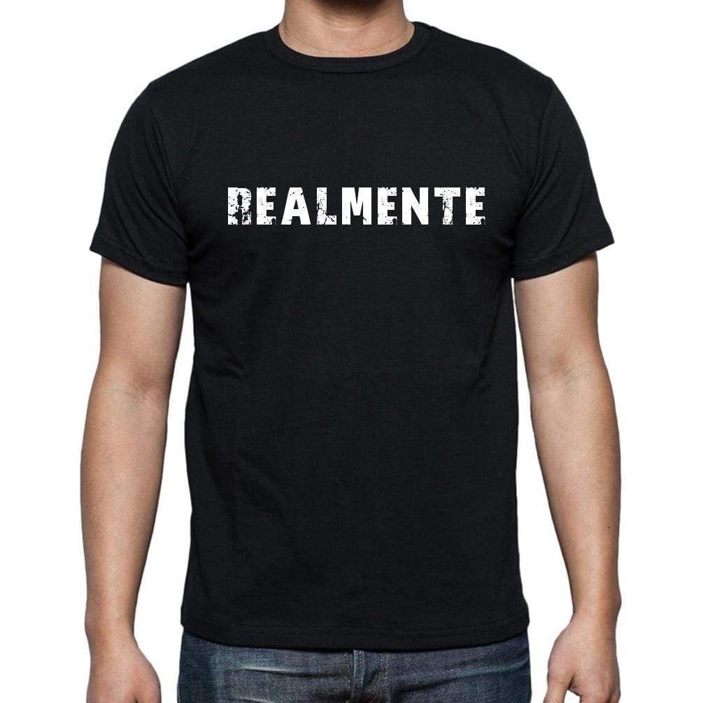 Realmente Mens Short Sleeve Round Neck T-Shirt - Casual