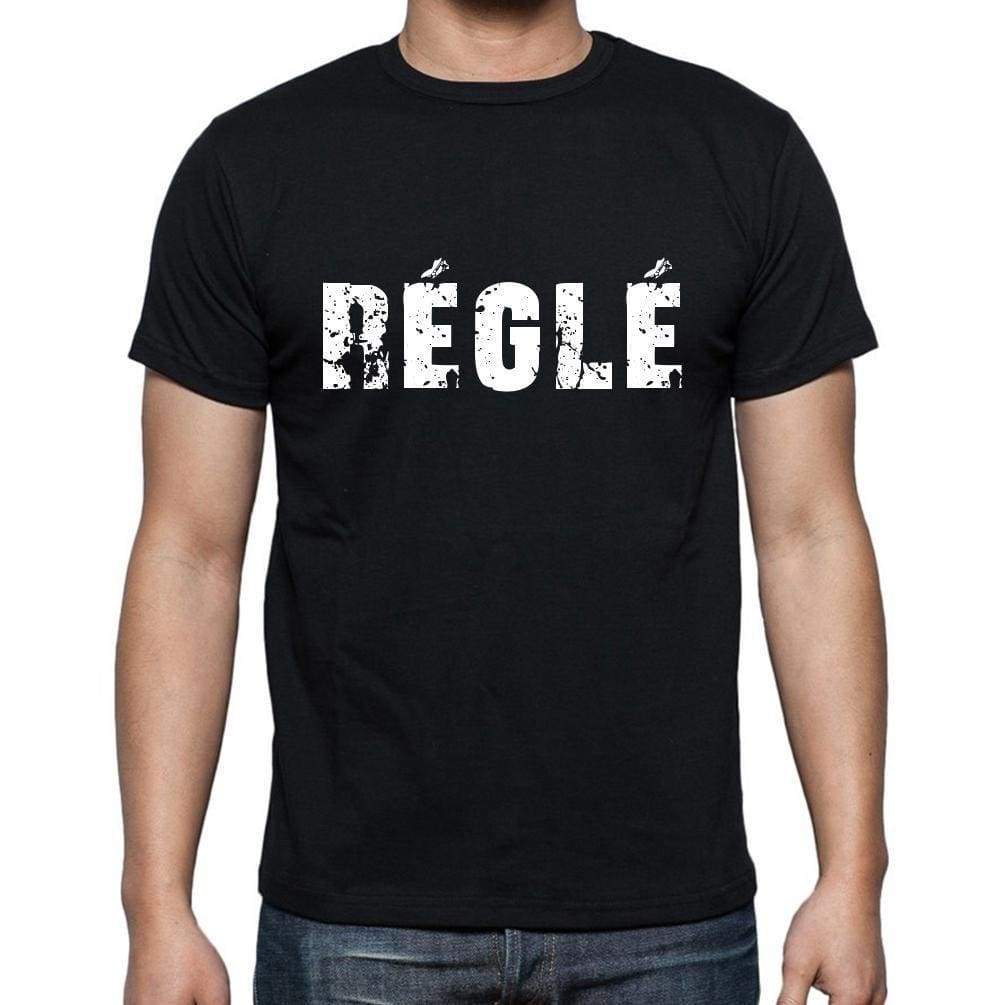 Réglé French Dictionary Mens Short Sleeve Round Neck T-Shirt 00009 - Casual