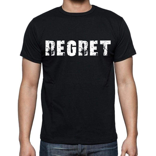 Regret Mens Short Sleeve Round Neck T-Shirt - Casual