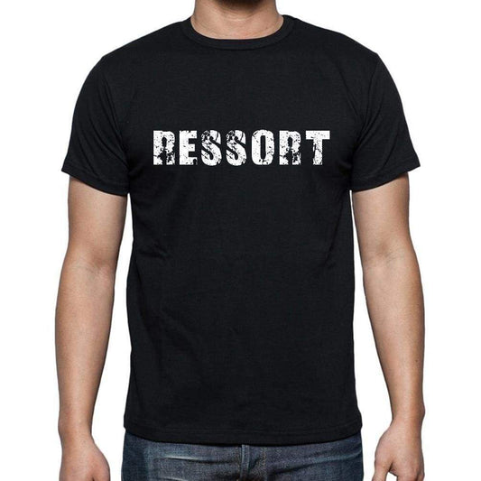 Ressort French Dictionary Mens Short Sleeve Round Neck T-Shirt 00009 - Casual