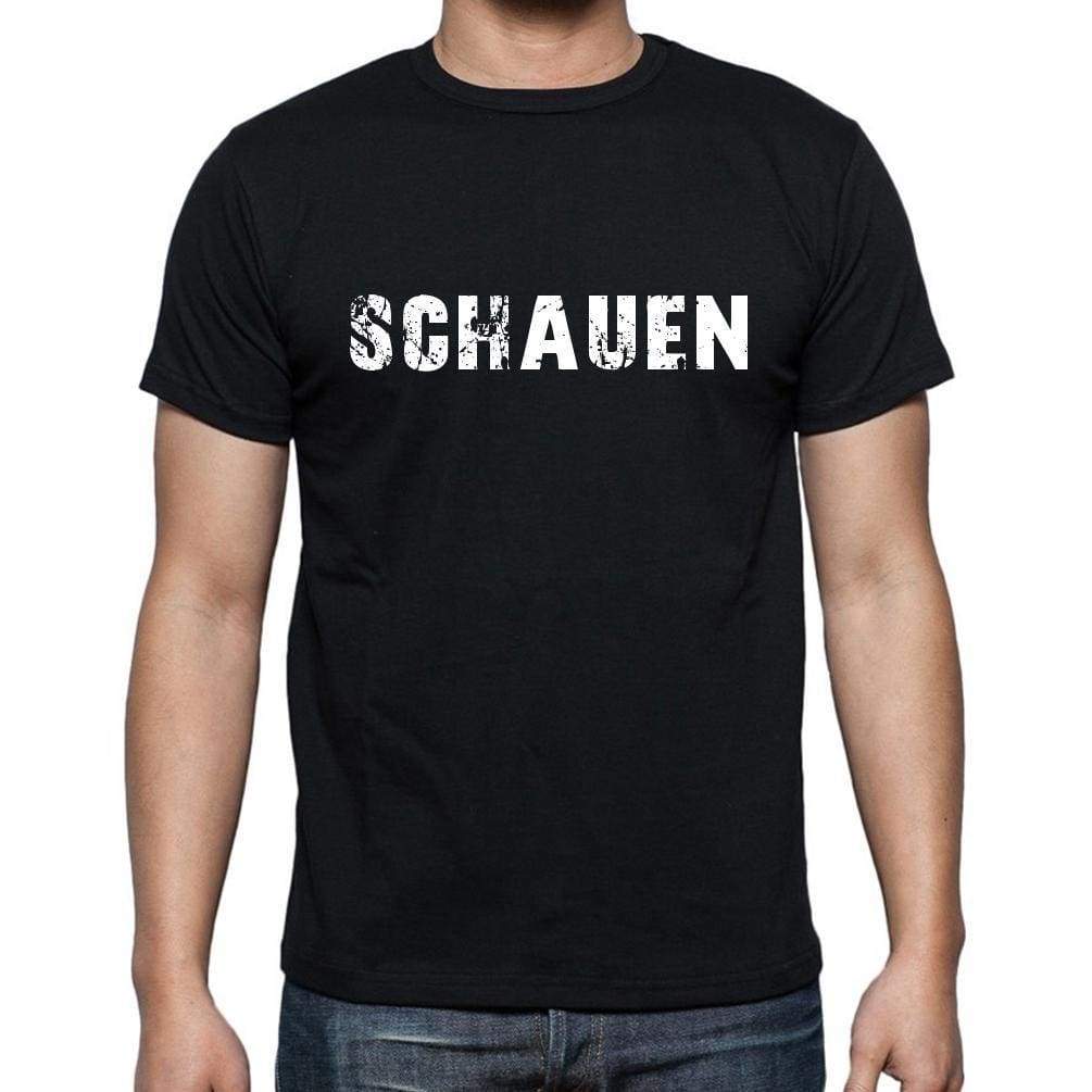 Schauen Mens Short Sleeve Round Neck T-Shirt - Casual