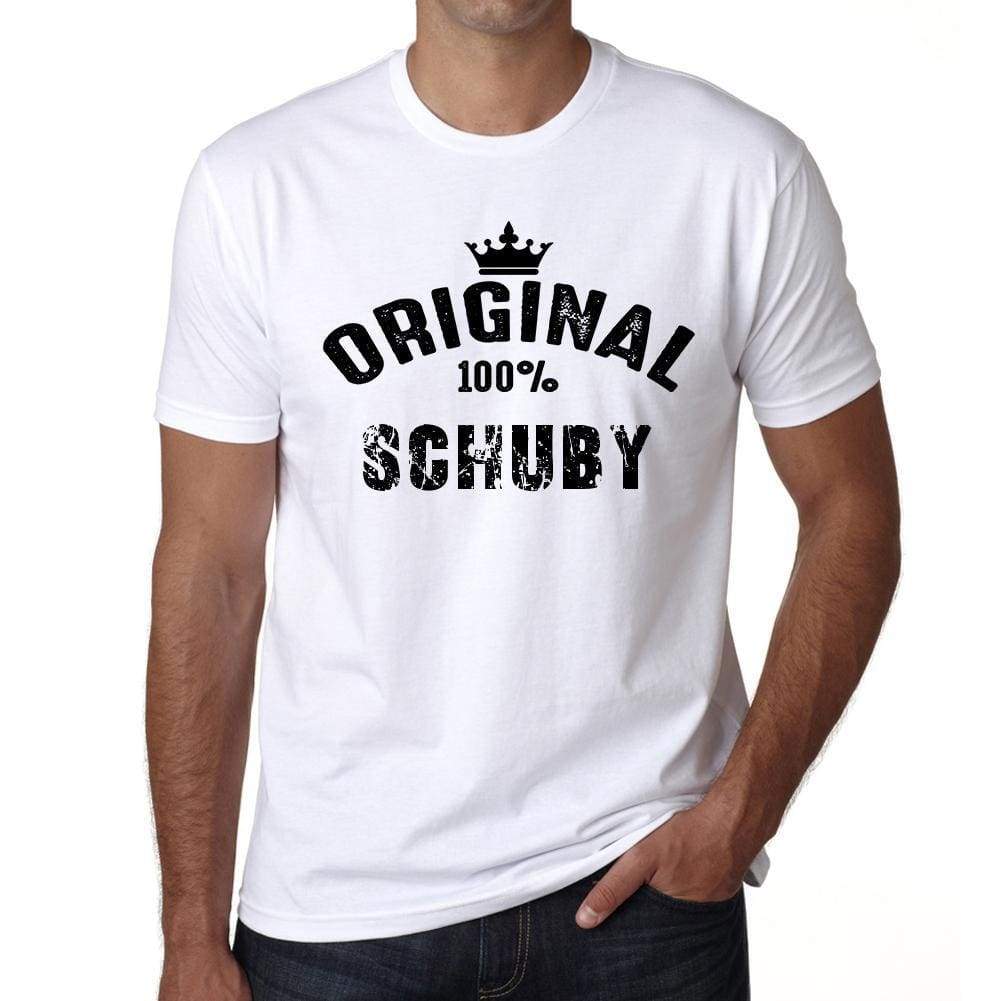 Schuby Mens Short Sleeve Round Neck T-Shirt - Casual