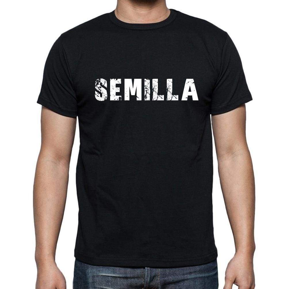 Semilla Mens Short Sleeve Round Neck T-Shirt - Casual