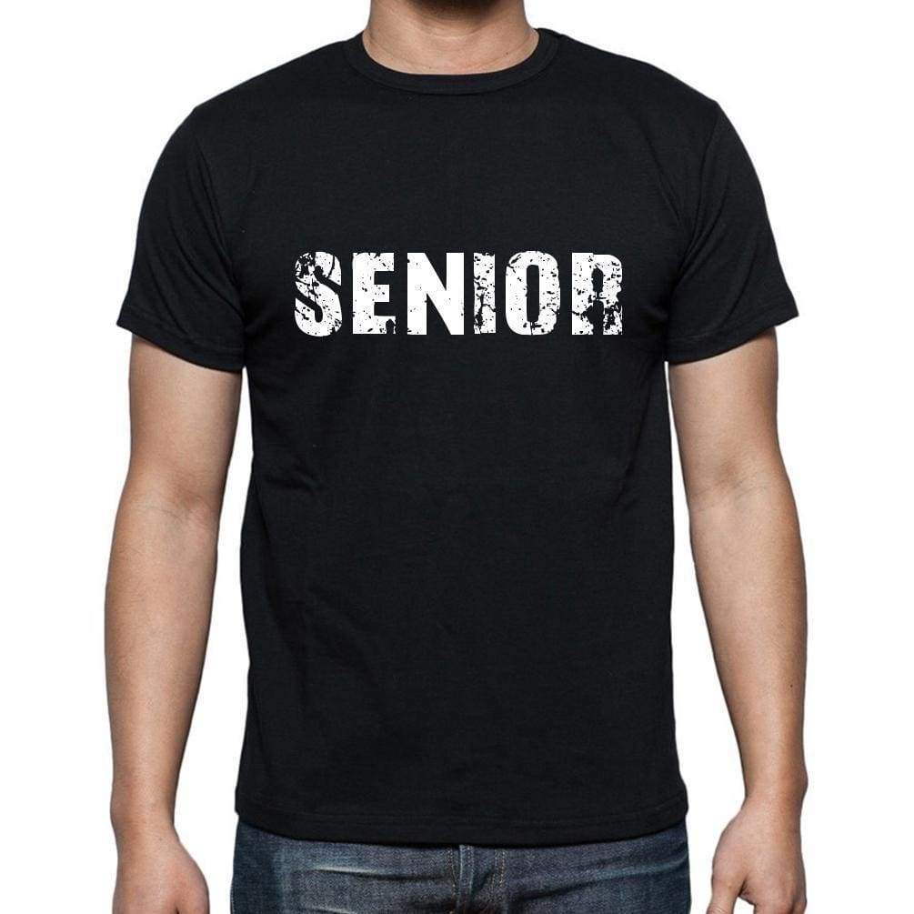 Senior Mens Short Sleeve Round Neck T-Shirt - Casual