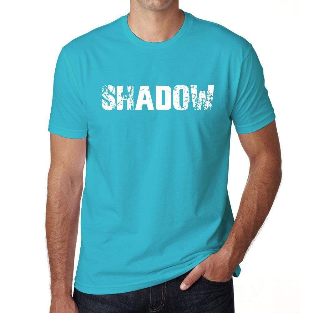 Shadow Mens Short Sleeve Round Neck T-Shirt - Blue / S - Casual