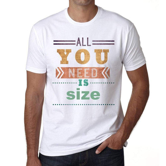Size Mens Short Sleeve Round Neck T-Shirt 00025 - Casual