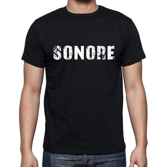 Sonore French Dictionary Mens Short Sleeve Round Neck T-Shirt 00009 - Casual
