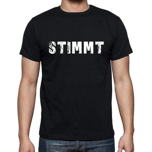 Stimmt Mens Short Sleeve Round Neck T-Shirt - Casual