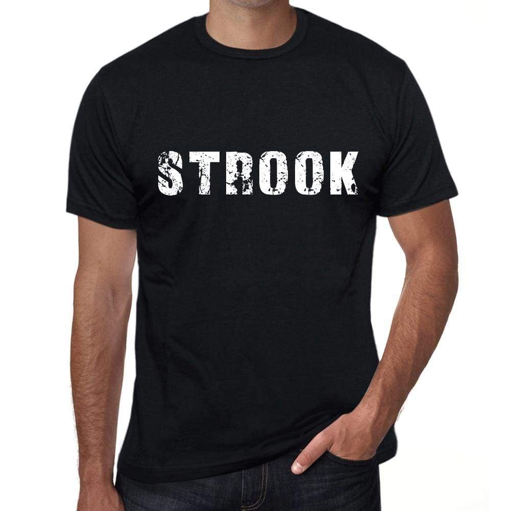 Strook Mens Vintage T Shirt Black Birthday Gift 00554 - Black / Xs - Casual