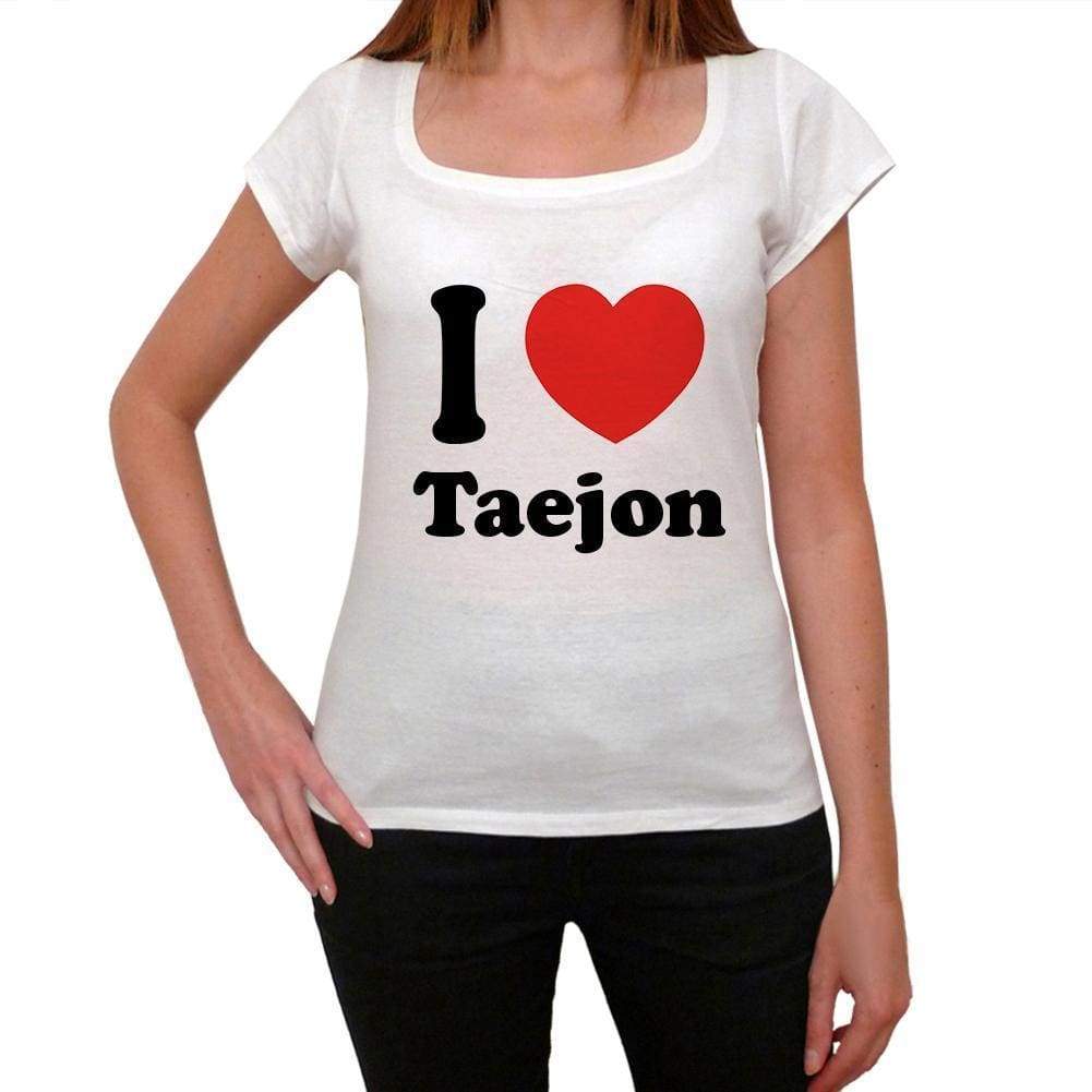 Taejon T shirt woman,traveling in, visit Taejon,Women's Short Sleeve Round Neck T-shirt 00031 - Ultrabasic