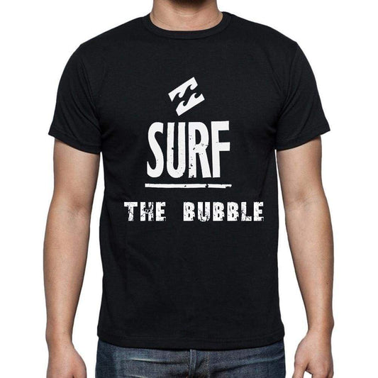 The Bubble Surf Surfing T-Shirt Mens Short Sleeve Round Neck T-Shirt - Casual