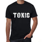 Toxic Mens Retro T Shirt Black Birthday Gift 00553 - Black / Xs - Casual