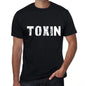 Toxin Mens Retro T Shirt Black Birthday Gift 00553 - Black / Xs - Casual