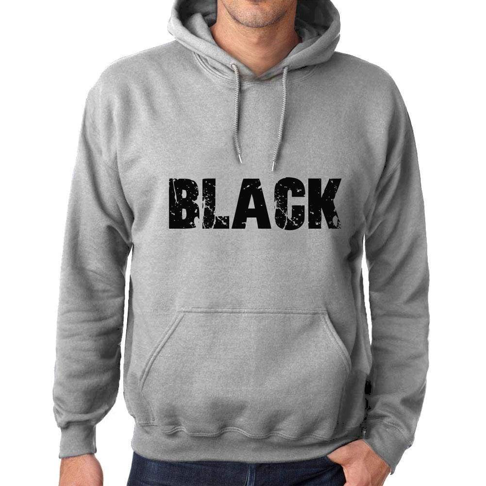 Unisex Printed Graphic Cotton Hoodie Popular Words Black Grey Marl - Grey Marl / Xs / Cotton - Hoodies