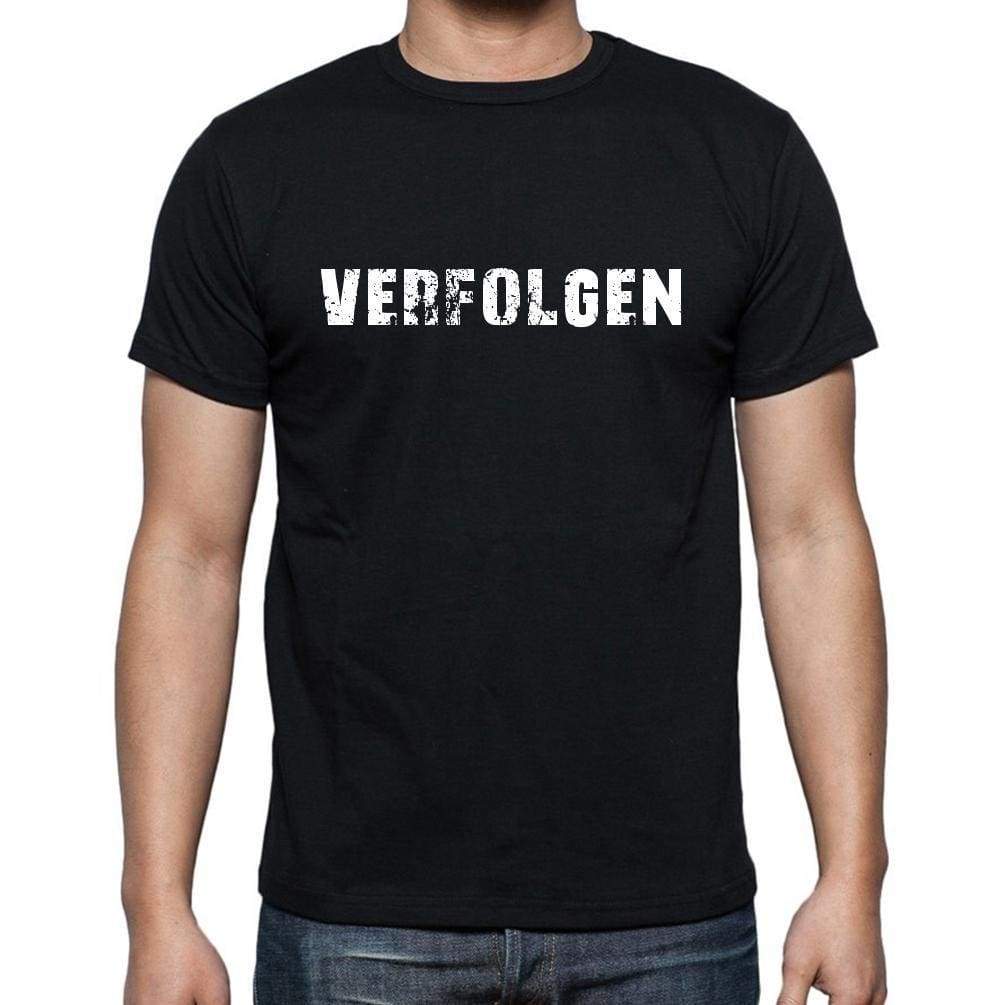 Verfolgen Mens Short Sleeve Round Neck T-Shirt - Casual