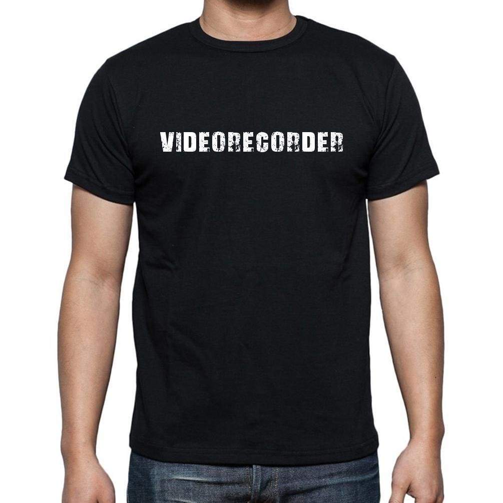 Videorecorder Mens Short Sleeve Round Neck T-Shirt - Casual