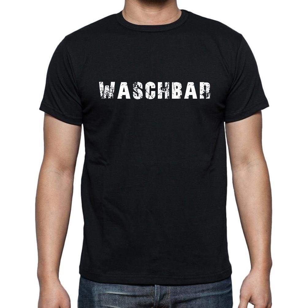 Waschbar Mens Short Sleeve Round Neck T-Shirt - Casual