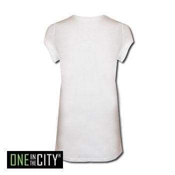 Womens Tunic One In The City Dark Short-Sleeve Tunic 00271